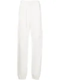Advisory Board Crystals drawstring track pants - White