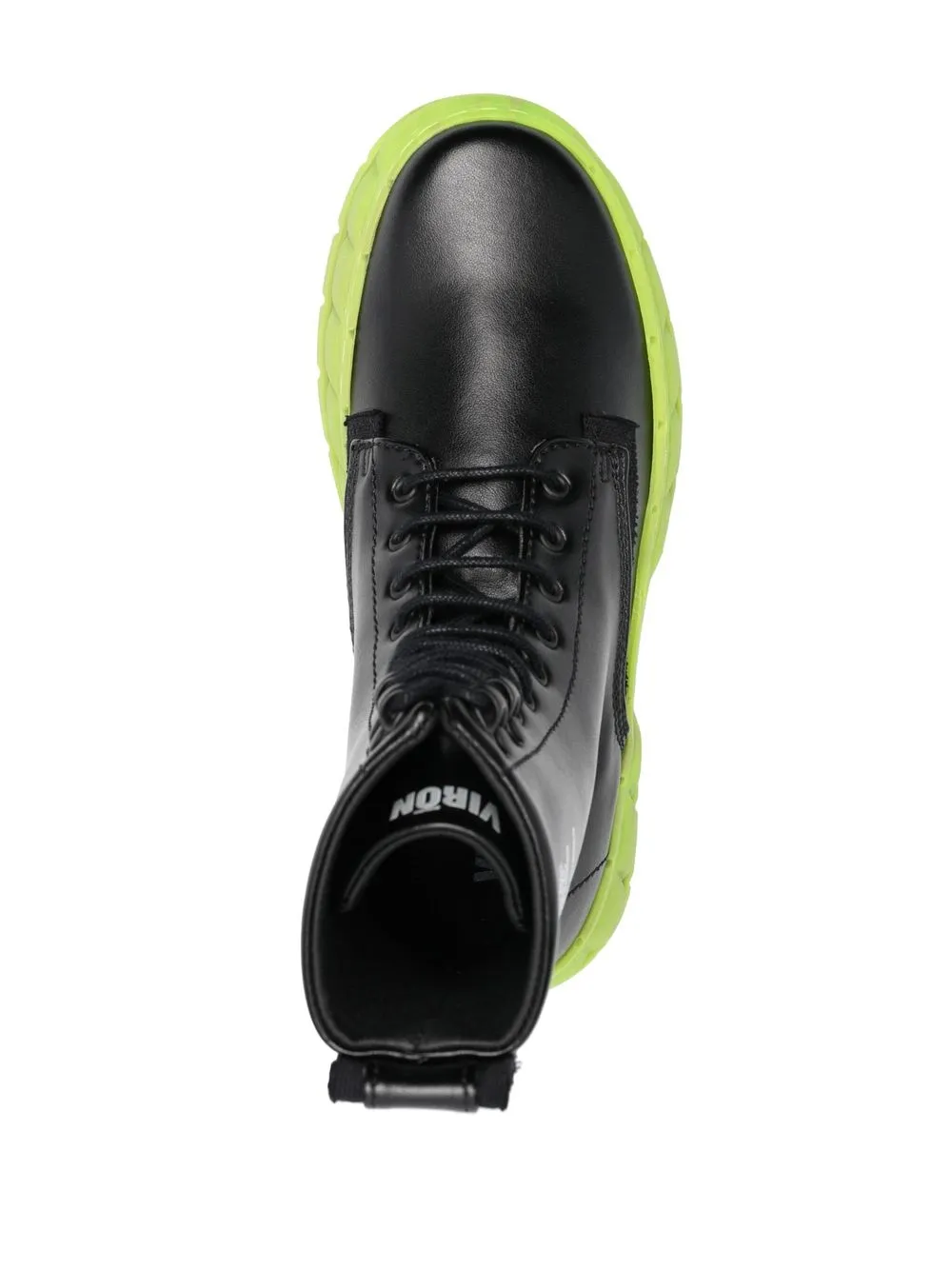 Viron 1992 Chunky Sole Boots In Black