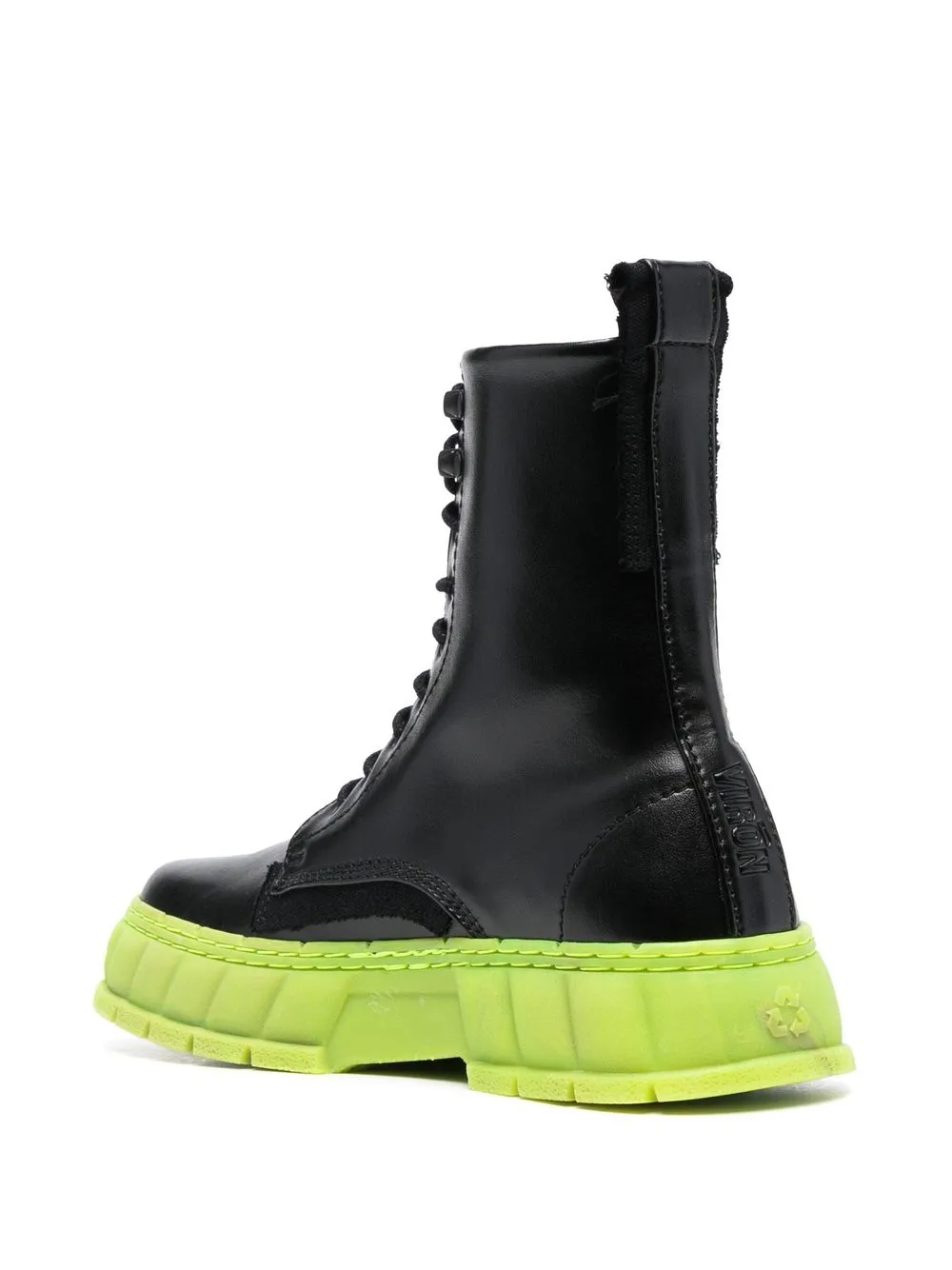 Viron 1992 Chunky Sole Boots In Black
