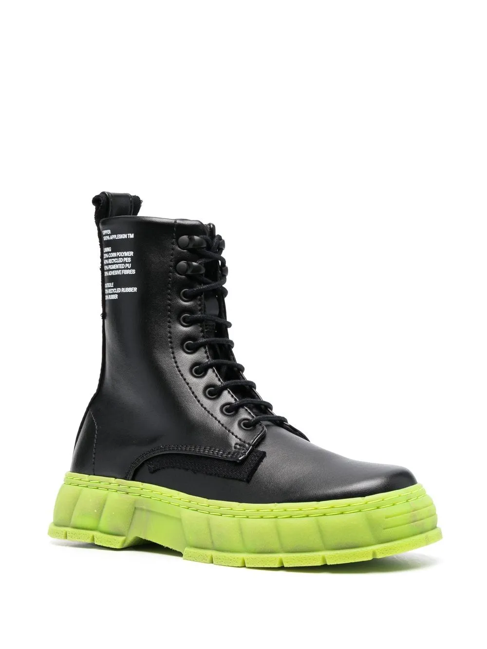 Viron 1992 Chunky Sole Boots In Black