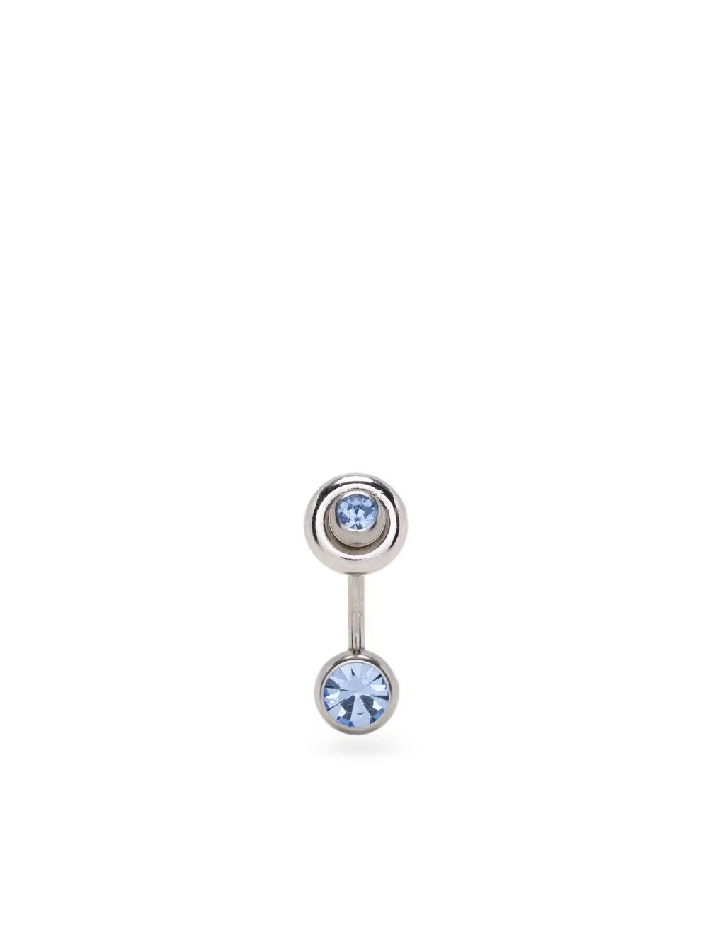 

Justine Clenquet Mindy crystal-embellished earring - Silver