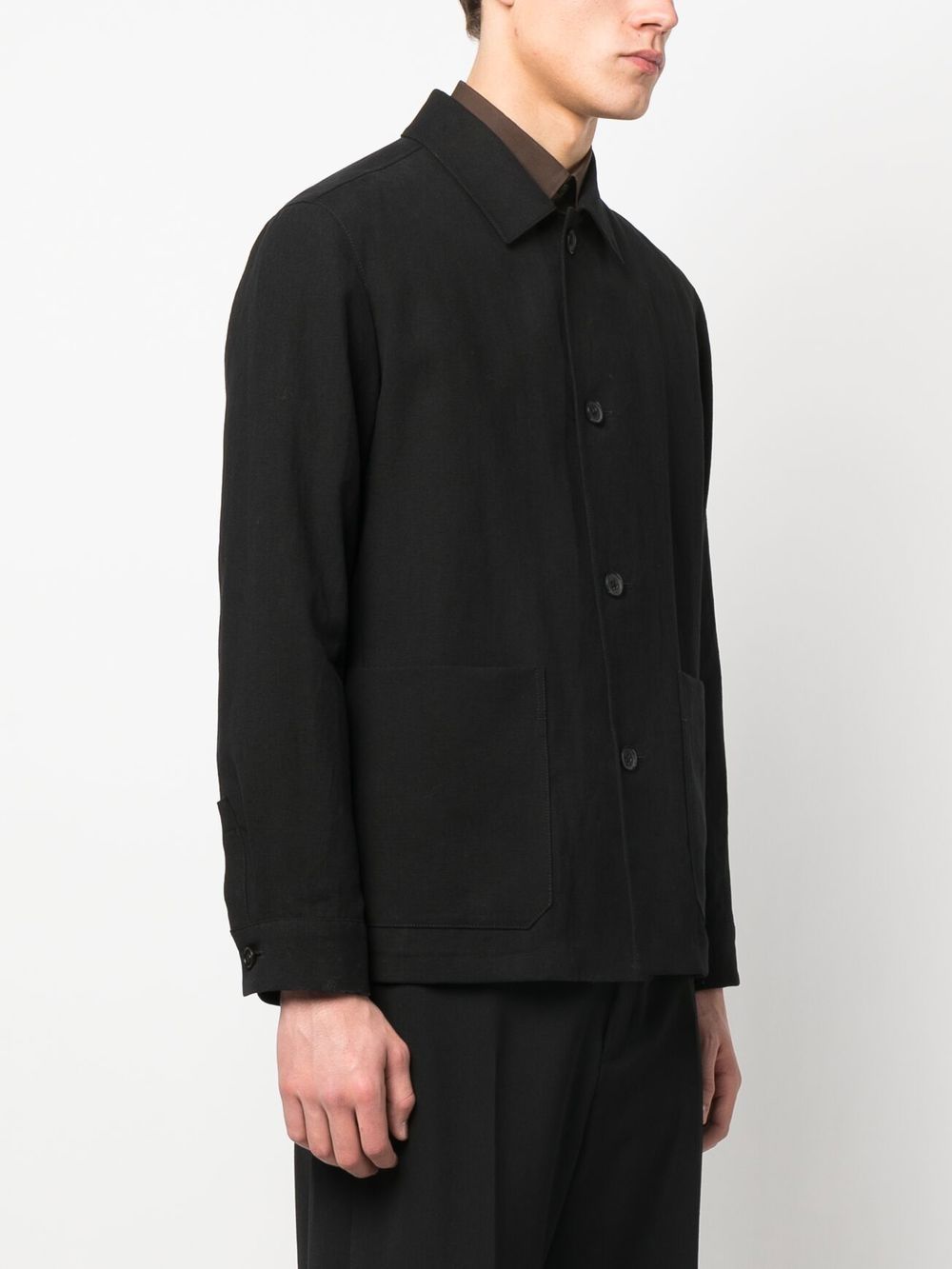 Zegna button-up Shirt Jacket - Farfetch