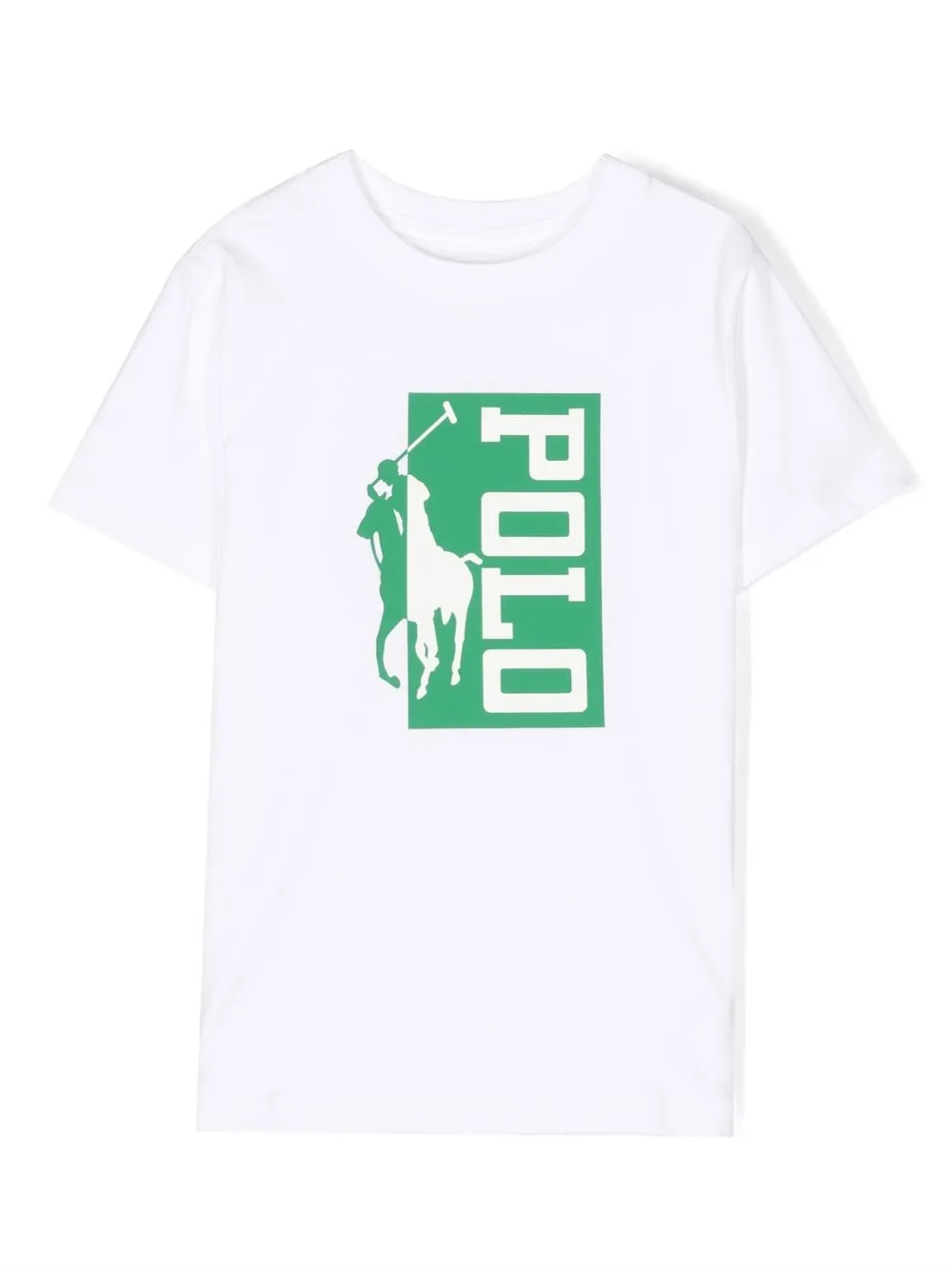 

Ralph Lauren Kids logo-print short-sleeve T-shirt - White