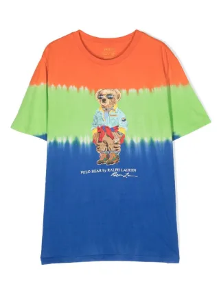 Polo tie dye clearance tee