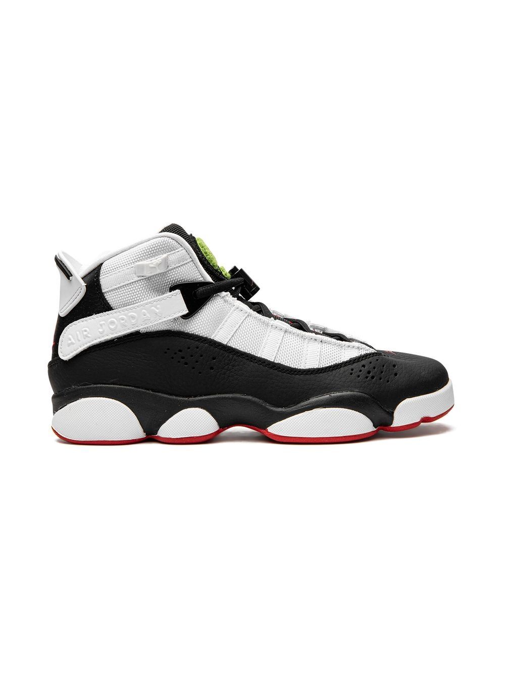 Jordan Kids Air Jordan 6 Rings high-top sneakers - Zwart