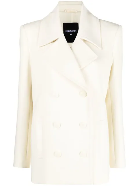 Patrizia Pepe double-breasted pea coat