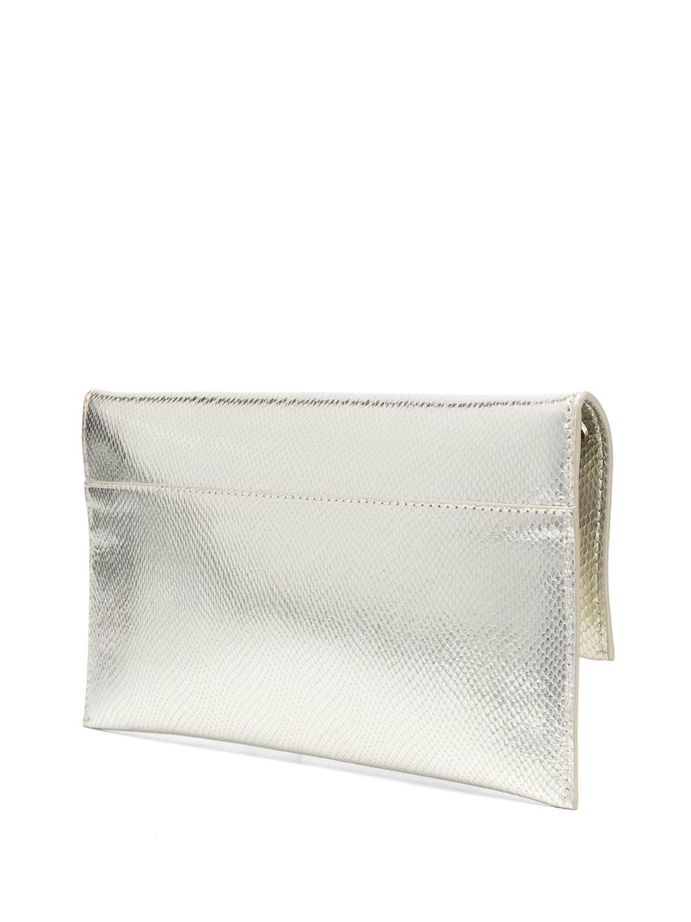 Patrizia Pepe Clutch met metallic-effect - Goud