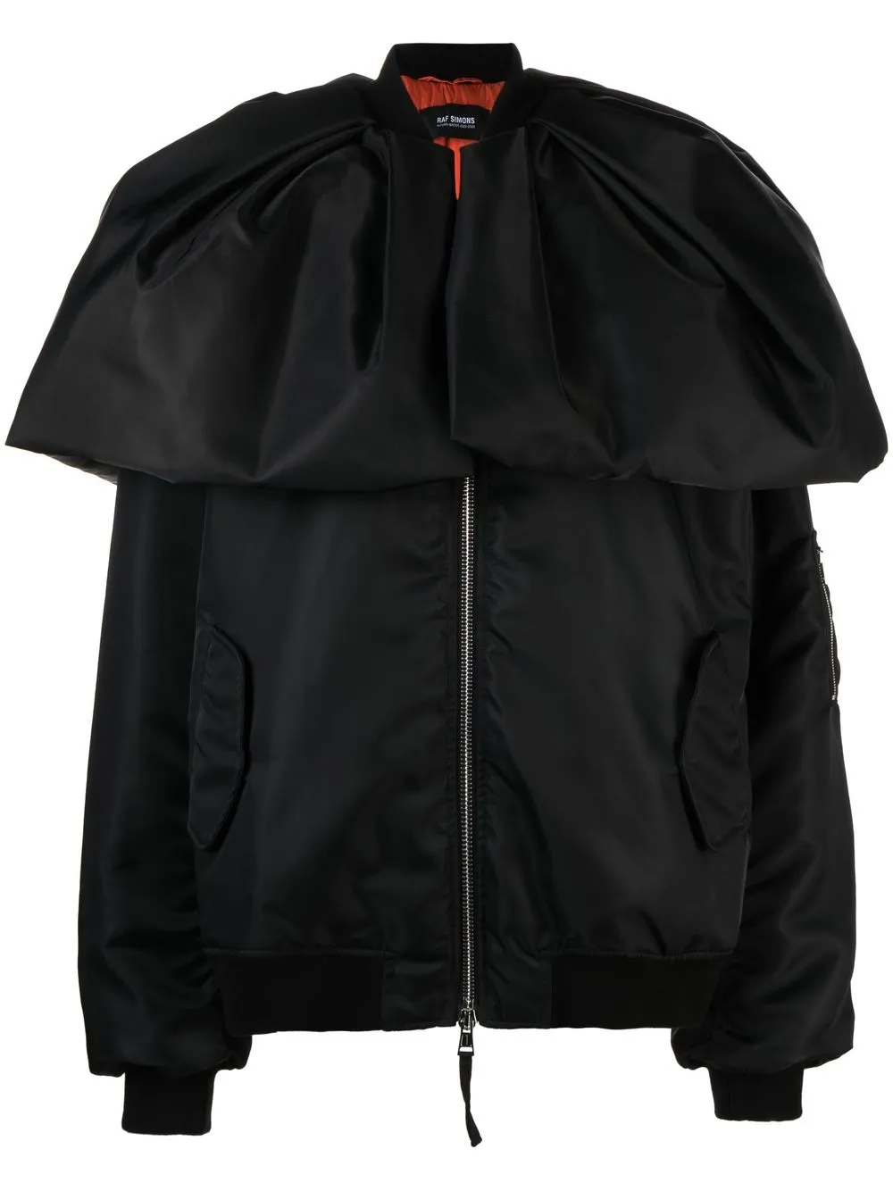 

Raf Simons yoke detail puffer jacket - Black
