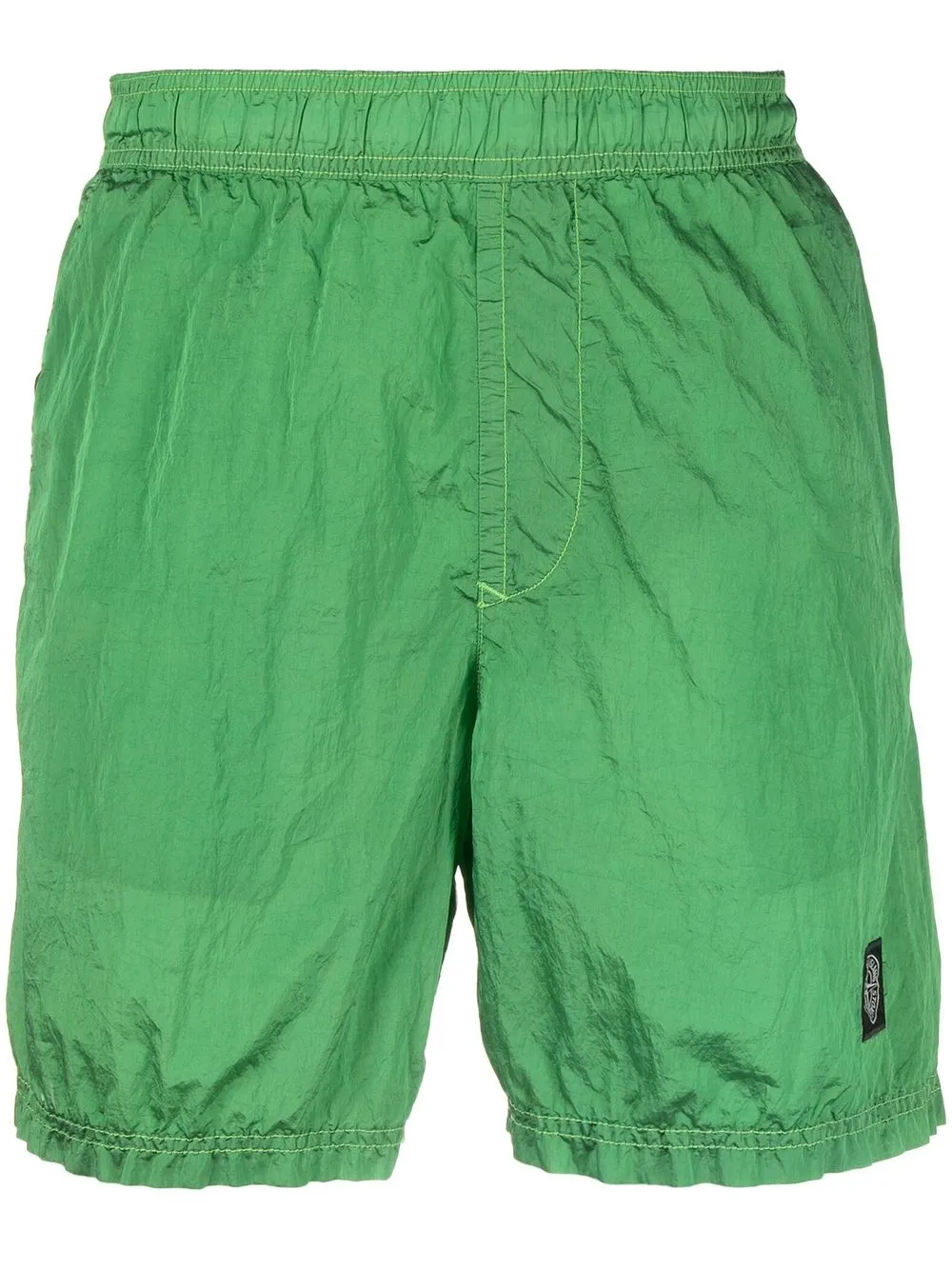 

Stone Island shorts de playa con parche de brújula - Verde