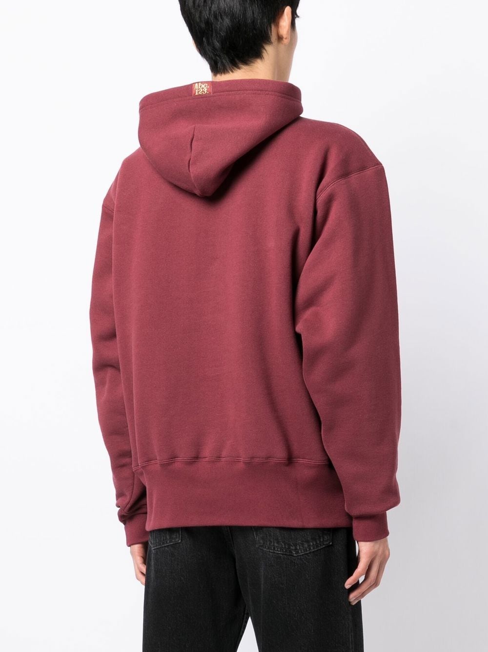 Shop Advisory Board Crystals Double Weight Hoodie In Red