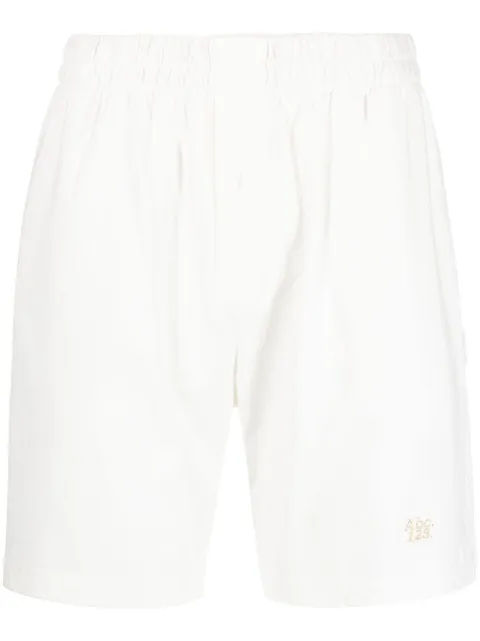 Advisory Board Crystals logo print lounge shorts
