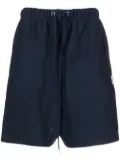 Advisory Board Crystals drawstring track shorts - Blue