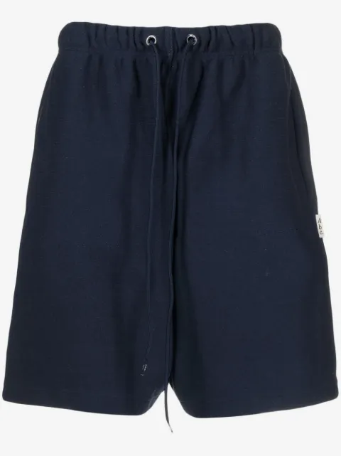 Advisory Board Crystals drawstring track shorts