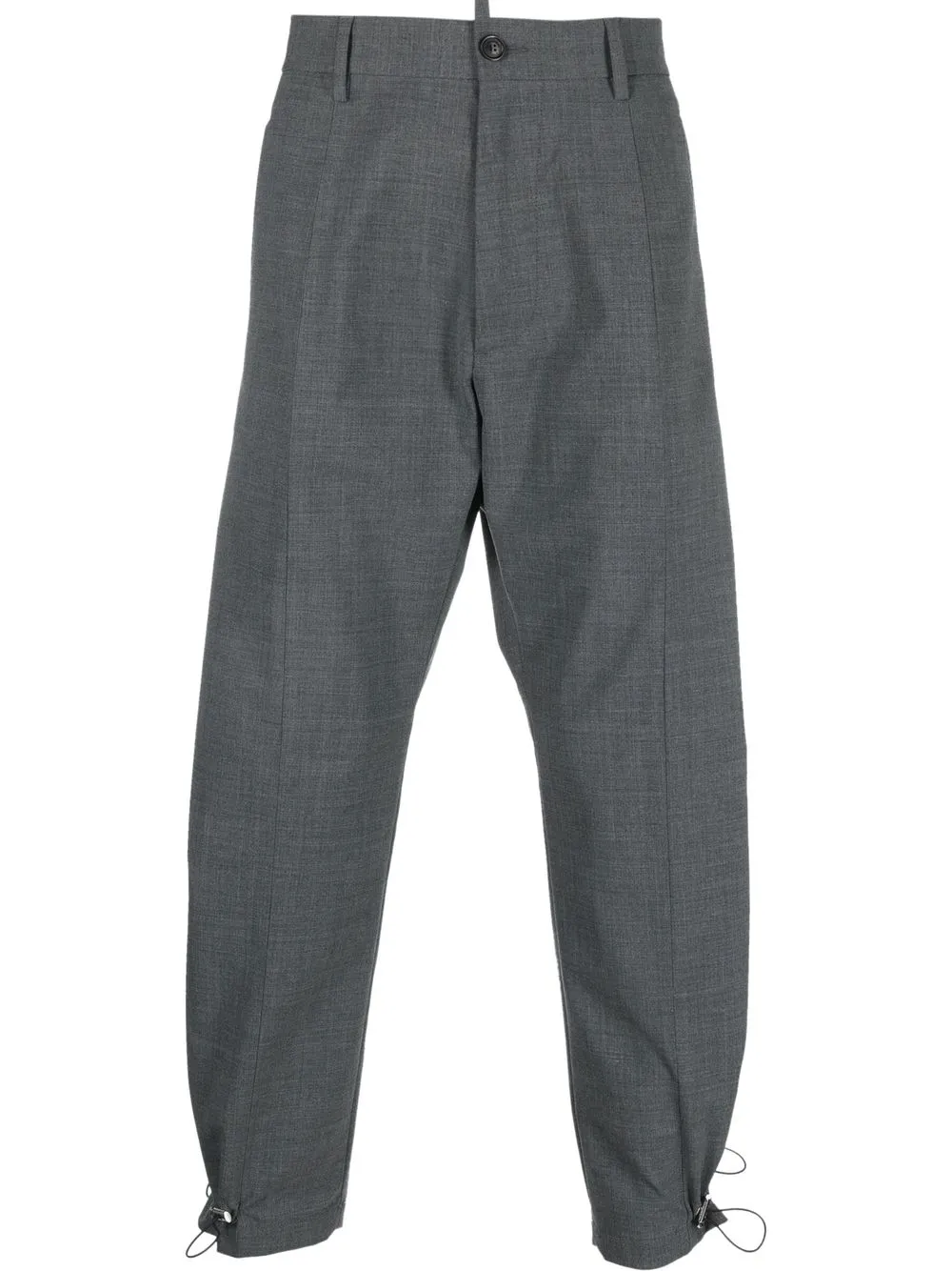 

Dsquared2 toggle-fastening tailored trousers - Grey