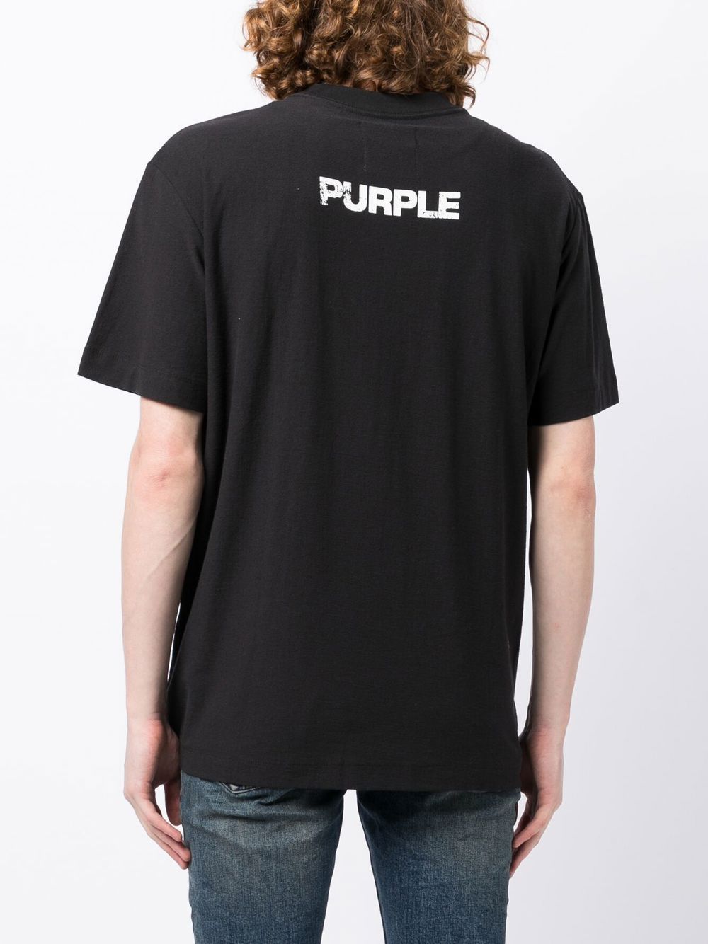 Purple Brand graphic-print short-sleeve T-shirt - Farfetch