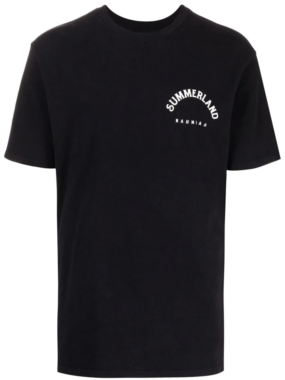 

Nahmias graphic-print short-sleeve T-shirt - Black