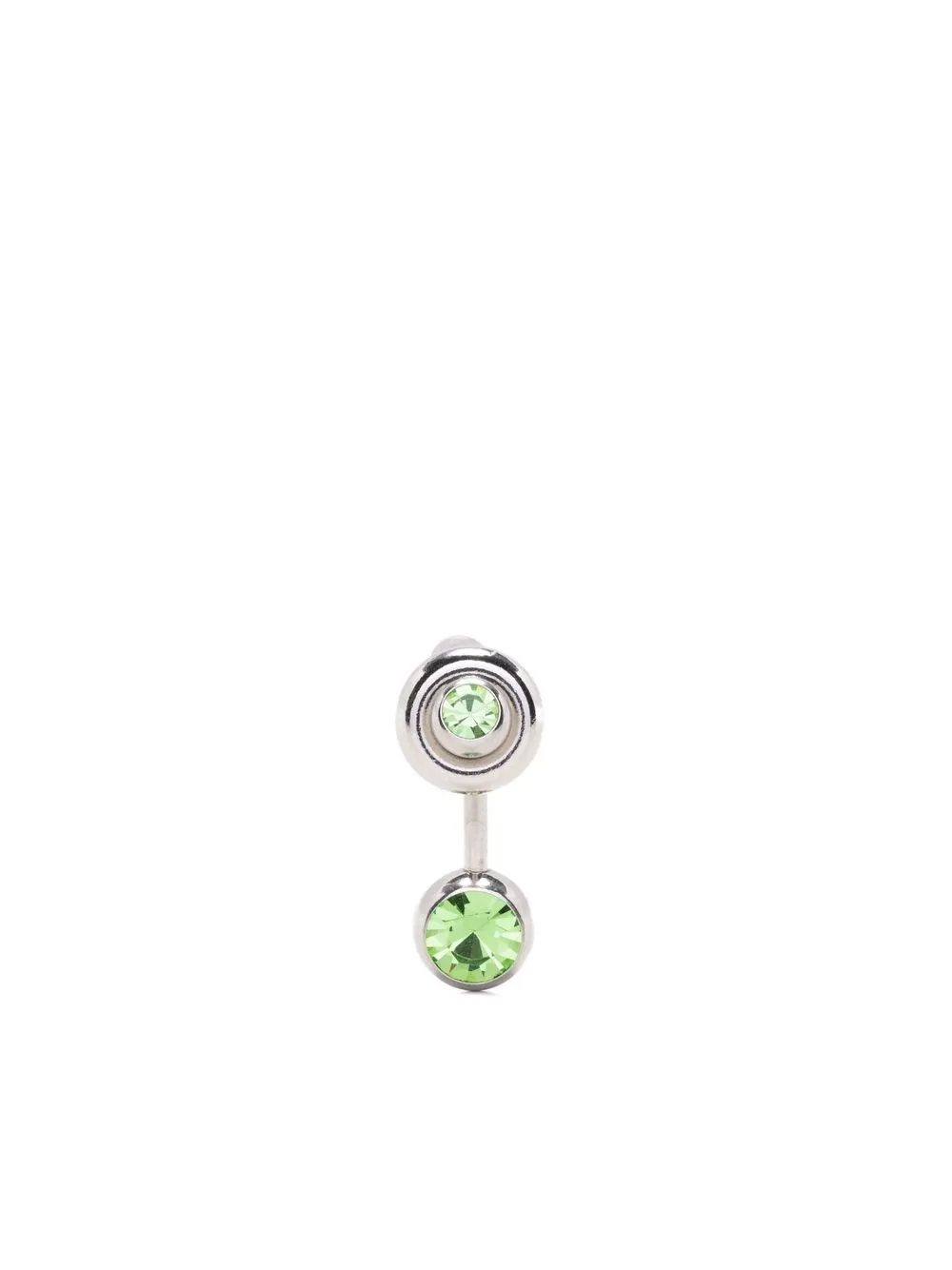 

Justine Clenquet Mindy crystal-embellished earring - Silver