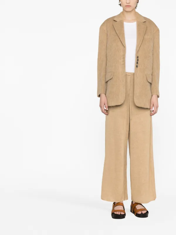 By Malene Birger wide-leg Linen Trousers | Brown | FARFETCH
