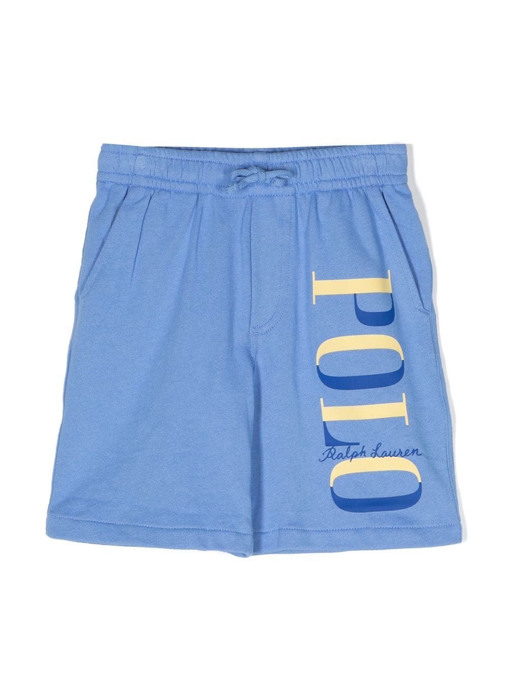 Ralph Lauren Boys Harbor Island Blue Kids Logo-print Cotton-terry Shorts 7-14 Years