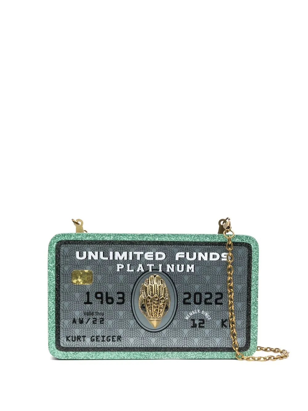 

Kurt Geiger London Credit Card clutch bag - Grey