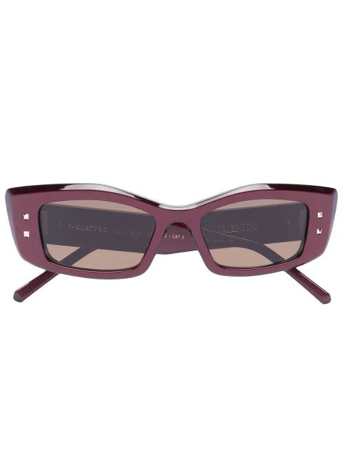 Lunettes de soleil à monture rectangulaire - VALENTINO GARAVANI EYEWEAR - Modalova