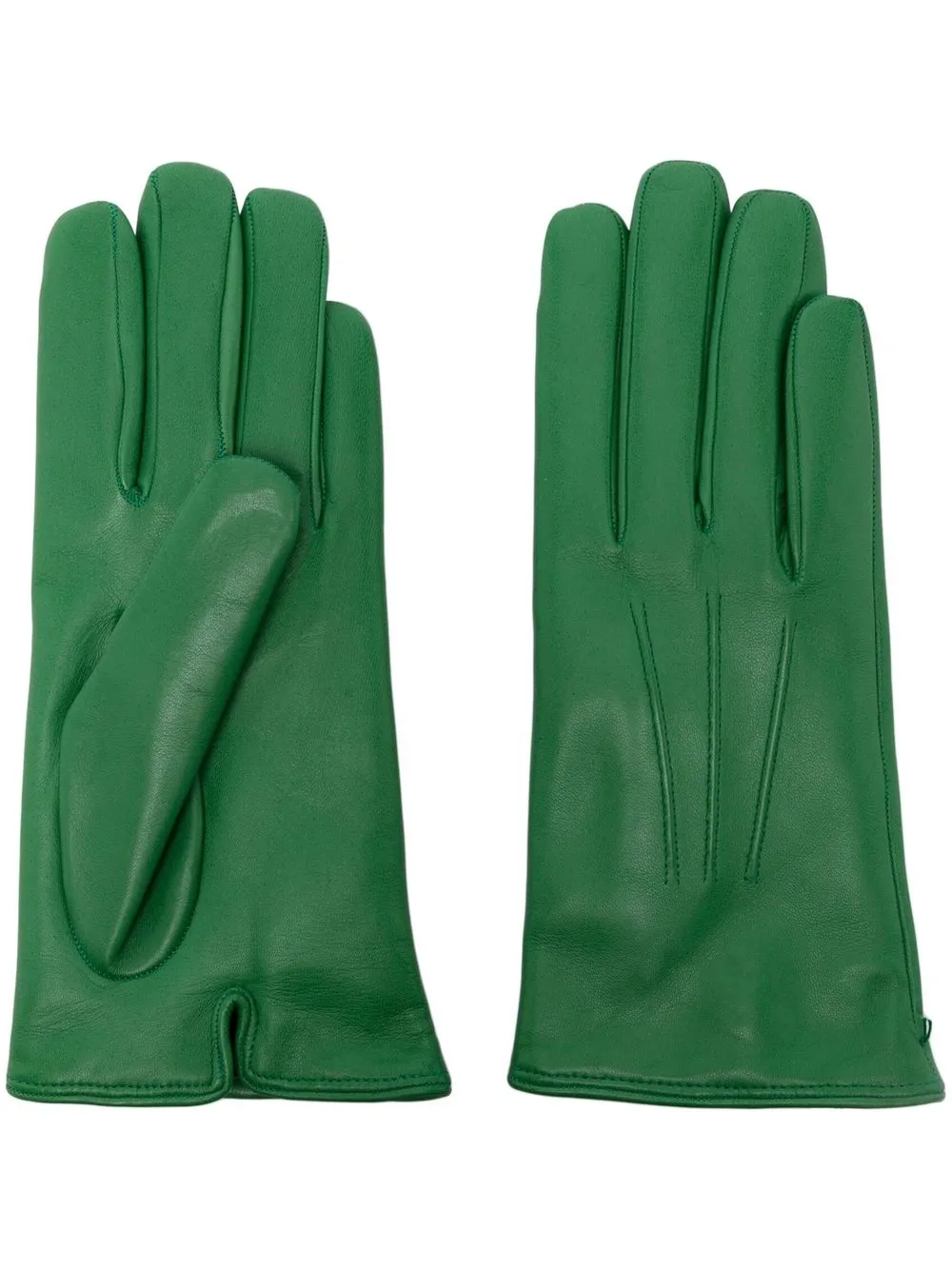 

Ermanno Scervino short slim-fit gloves - Green