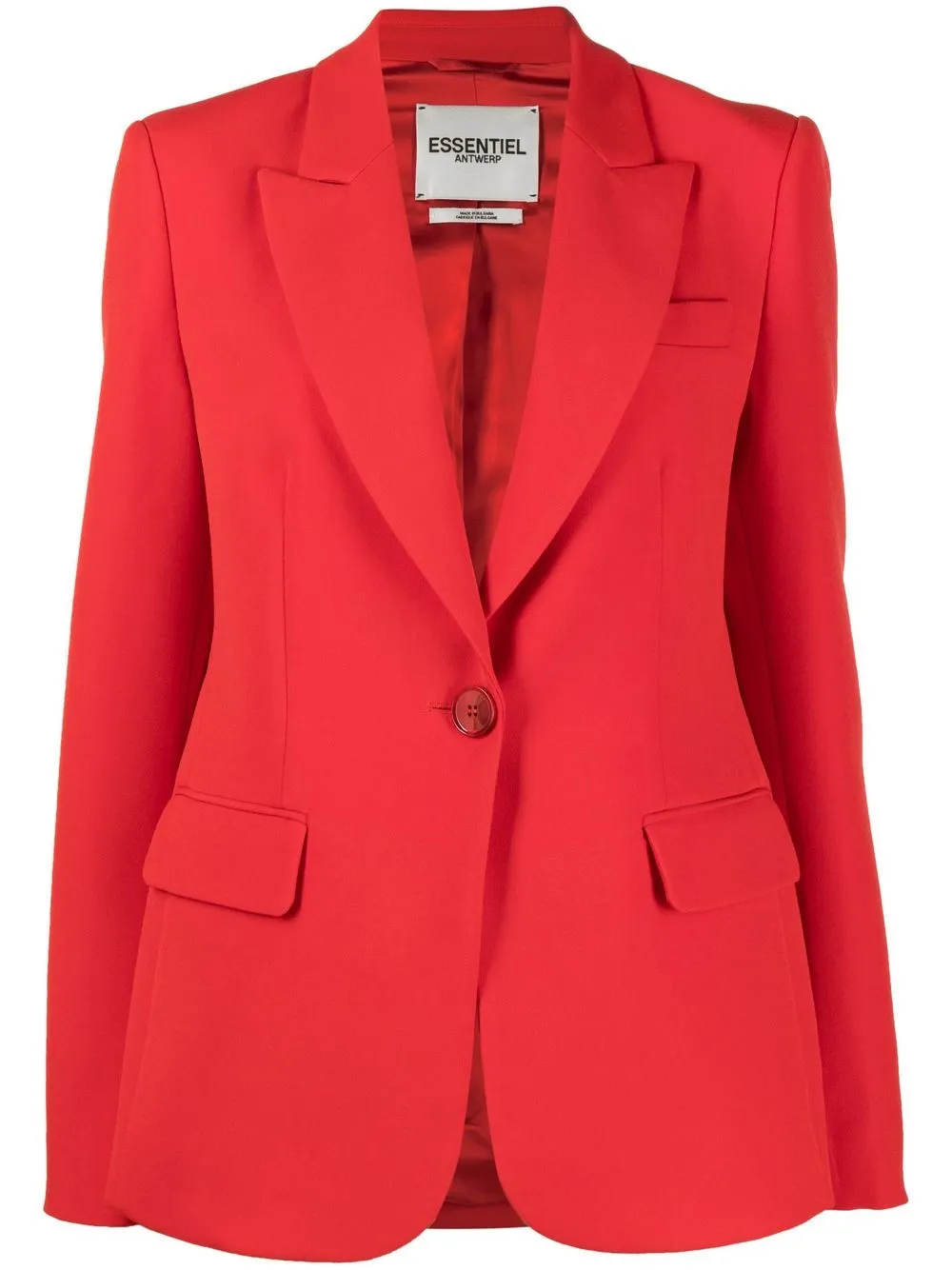 

Essentiel Antwerp button-up blazer - Red