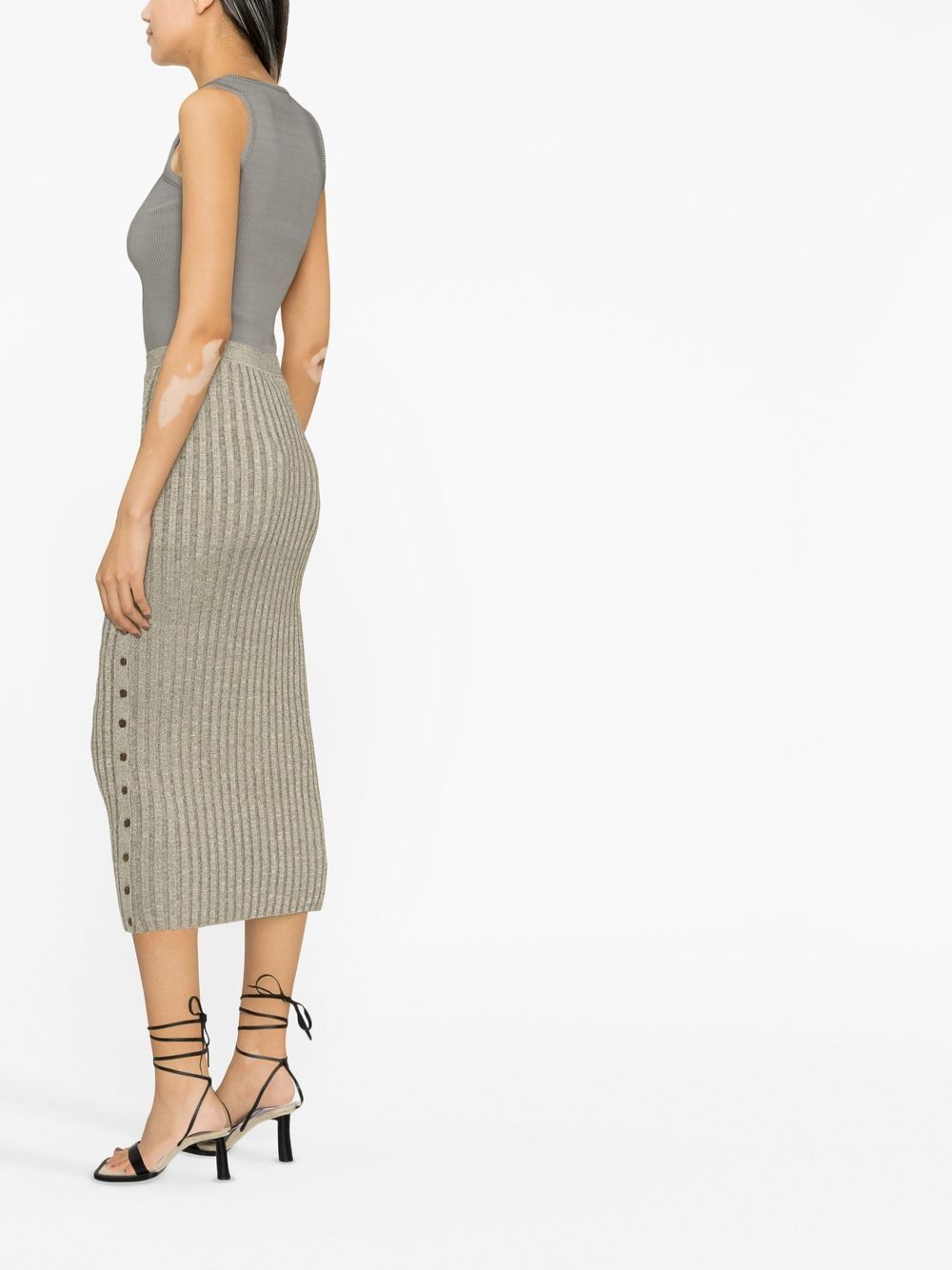 Simkhai ribbed-knit Pencil Skirt - Farfetch