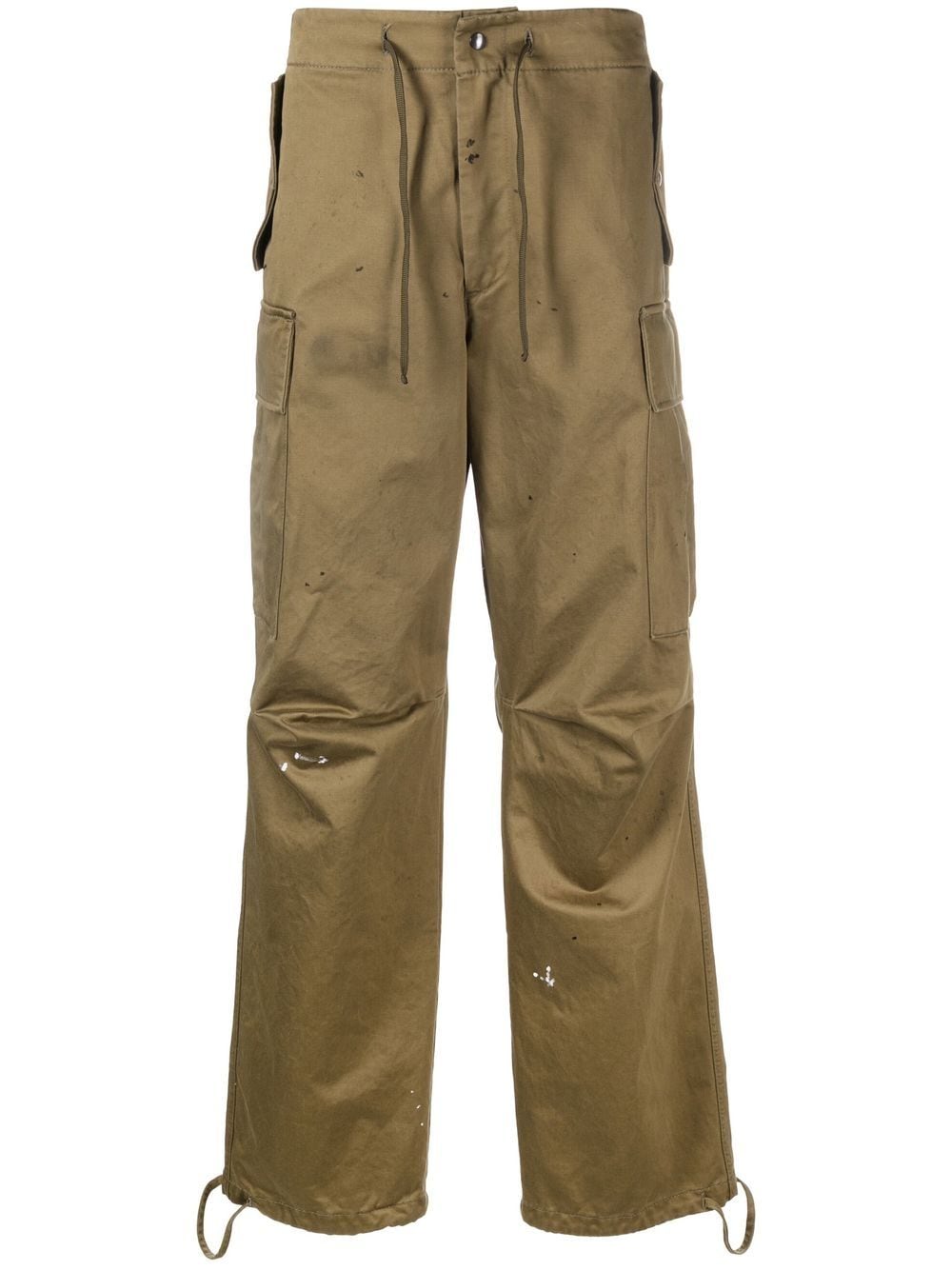 Darkpark Oversize Cargo Trousers In Green