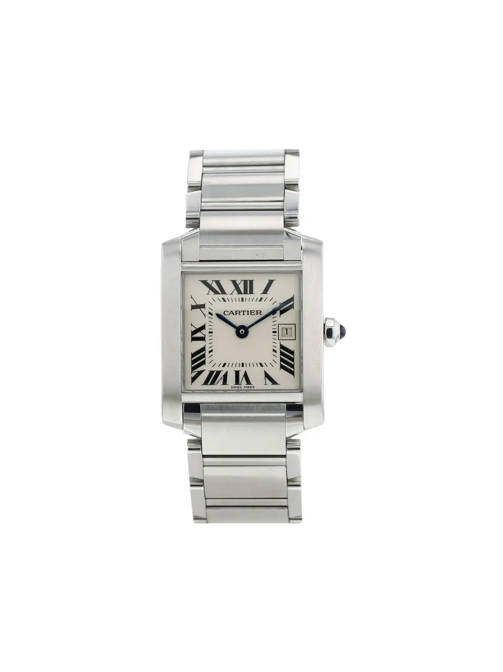 

Cartier 1990 pre-owned Tank Française 25mm - Neutrals