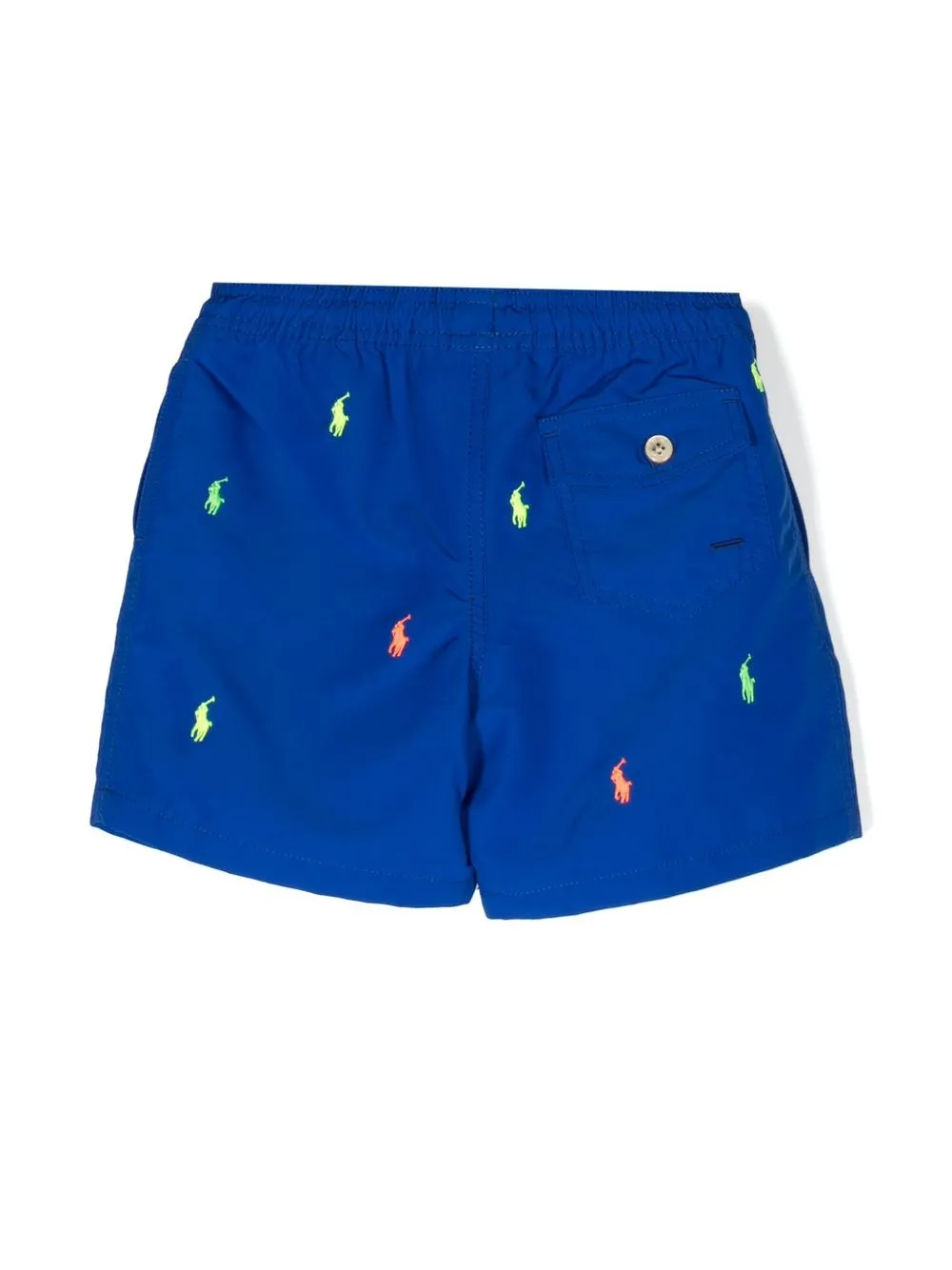 

Ralph Lauren Kids Polo Pony drawstring swim shorts - Blue