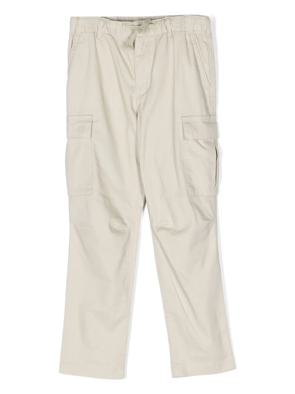 

Ralph Lauren Kids drawstring-waist cargo trousers - Neutrals