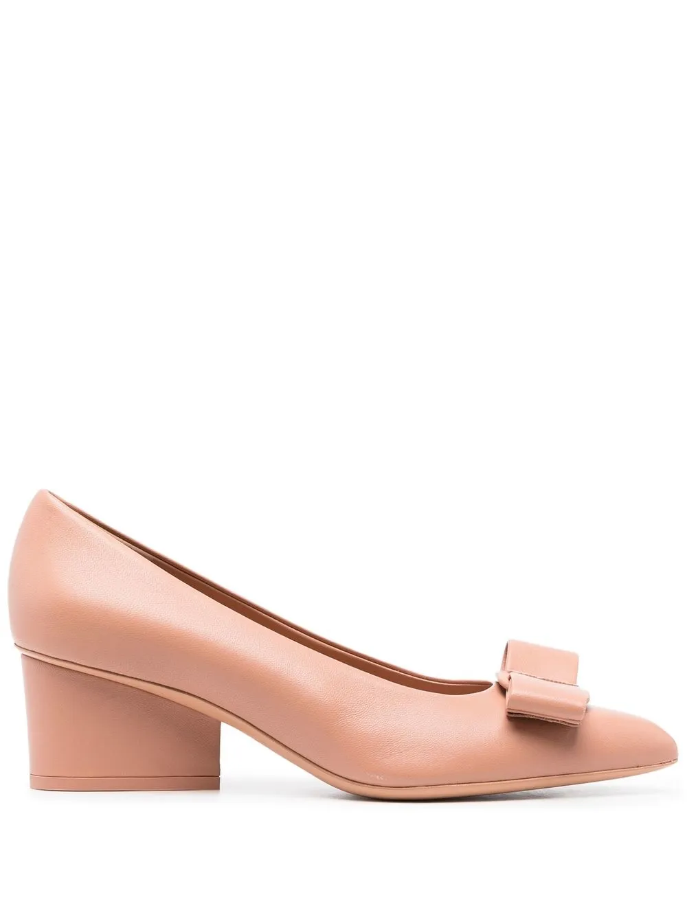 

Ferragamo Viva Bow 55mm pumps - Neutrals