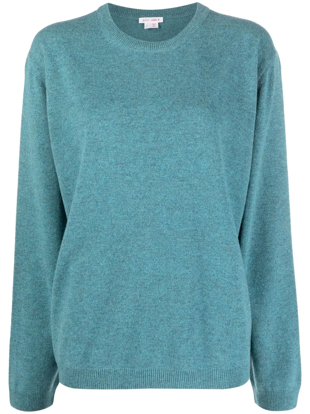 

A.P.C. suéter tejido manga larga - Azul