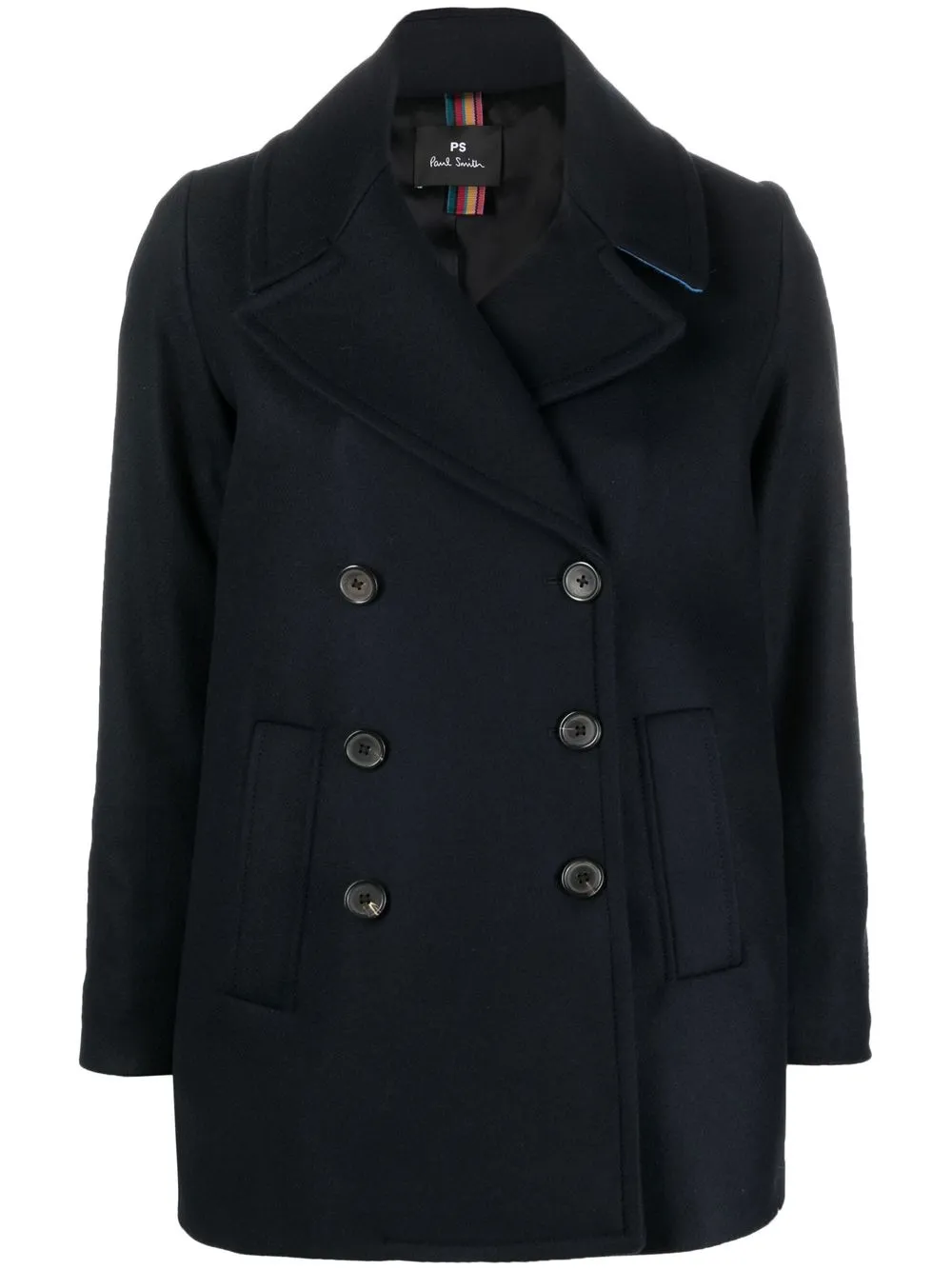 

PS Paul Smith double-breasted peacoat - Blue