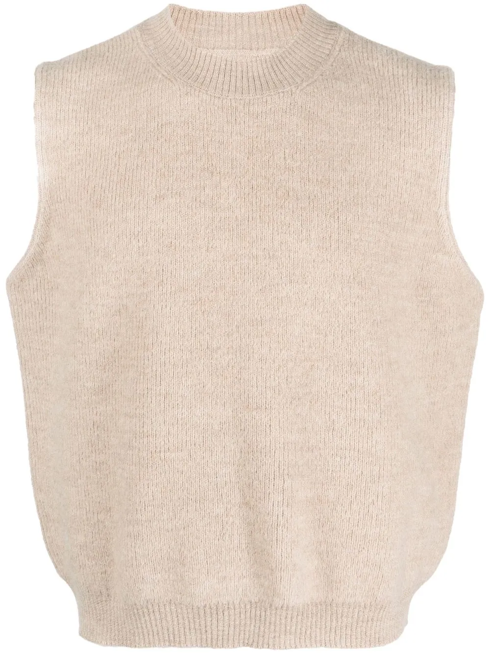 

Maison Margiela wool-alpaca wool-blend vest - Neutrals