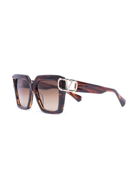 VLogo Signature oversized-frame sunglasses