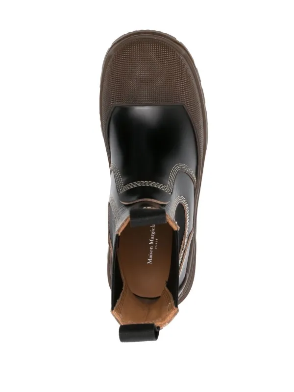 Maison Margiela Alex アンクルブーツ | ブラック | FARFETCH JP