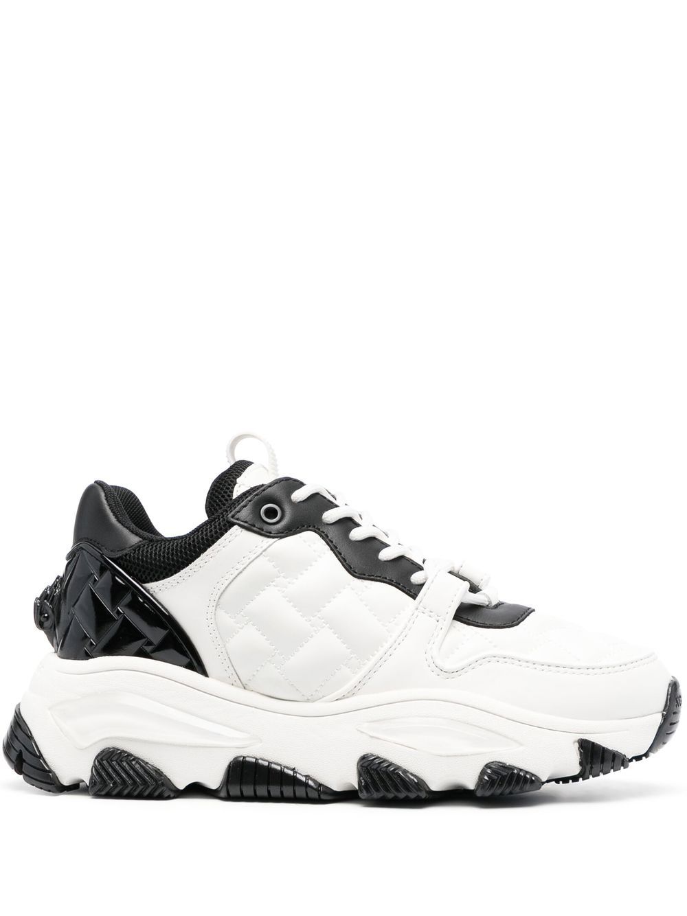 Kurt Geiger London quilted-panel low-top Sneakers - Farfetch