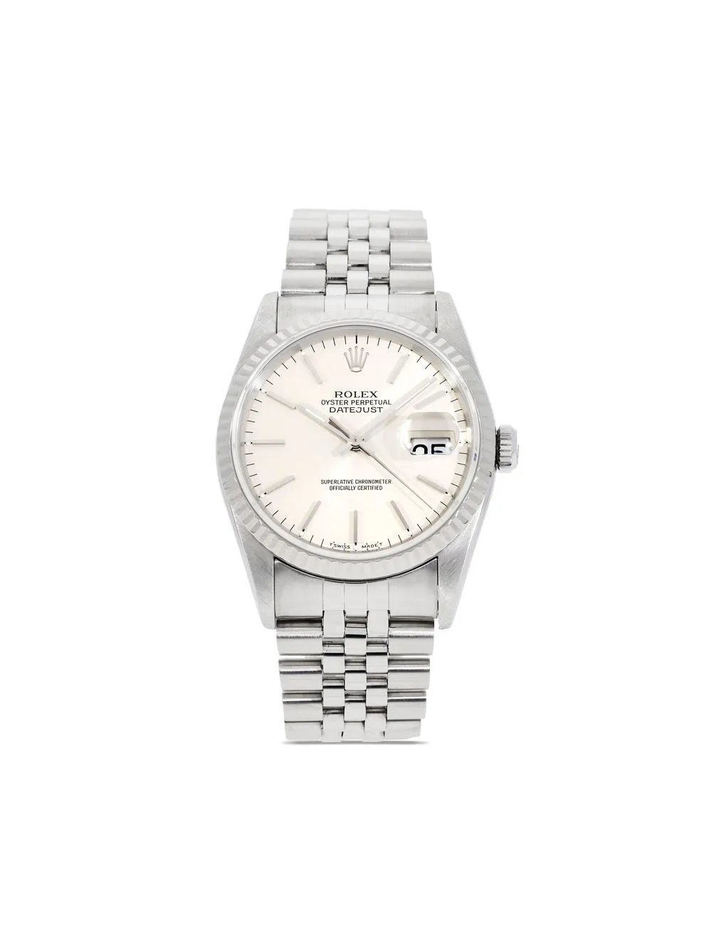 

Rolex 1995 pre-owned Datejust 36mm - Silver