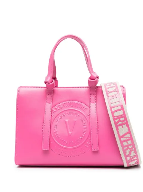 Versace Jeans Couture logo-embossed tote bag