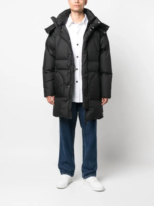 Padded hooded coat sale