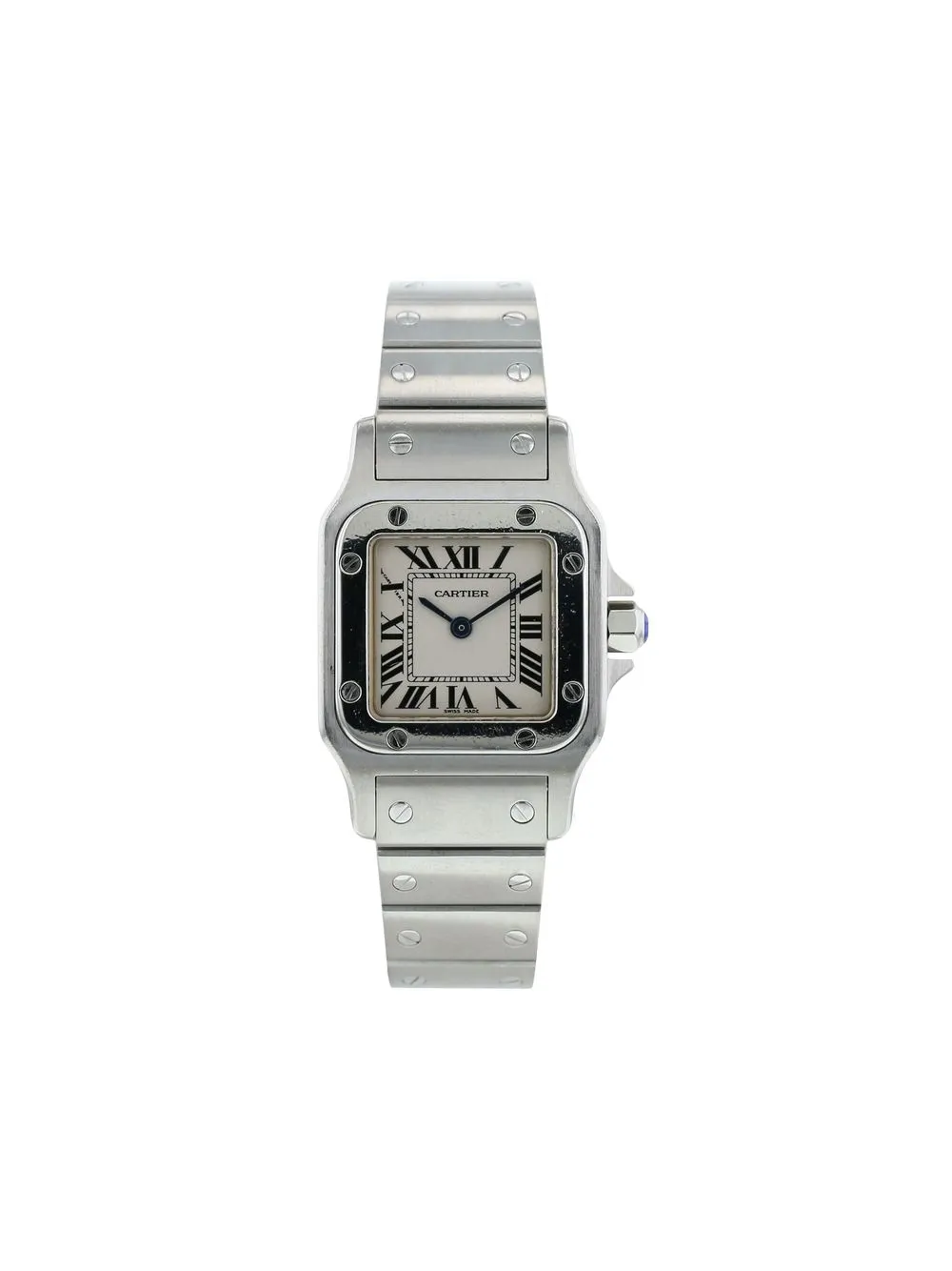 

Cartier 1990 pre-owned Santos Galbée 24mm - Neutrals