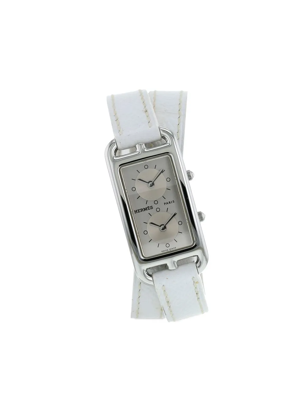 

Hermès 2002 pre-owned Cape Cod Nantucket 20mm - Silver