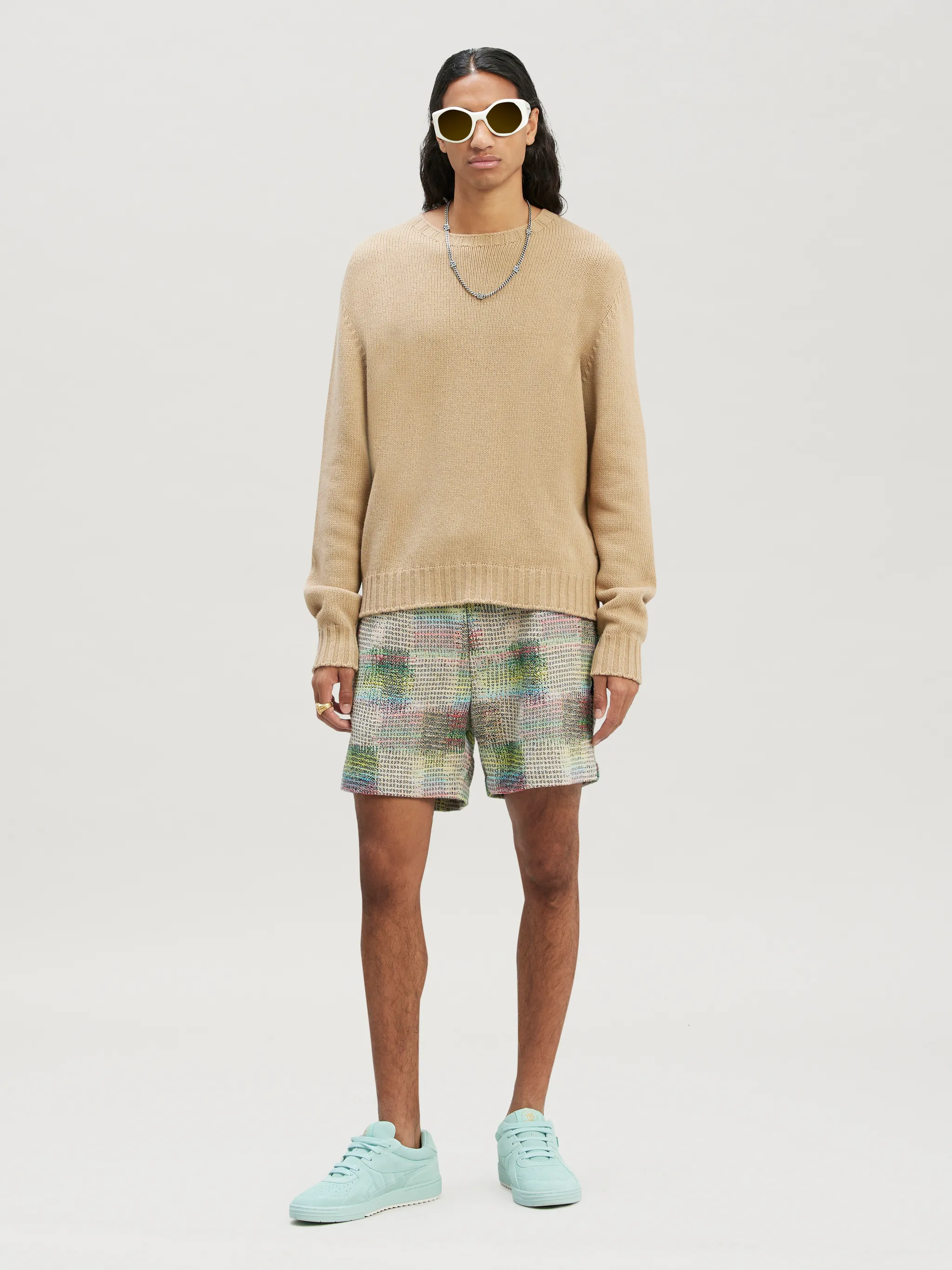 Curved Logo Sweater