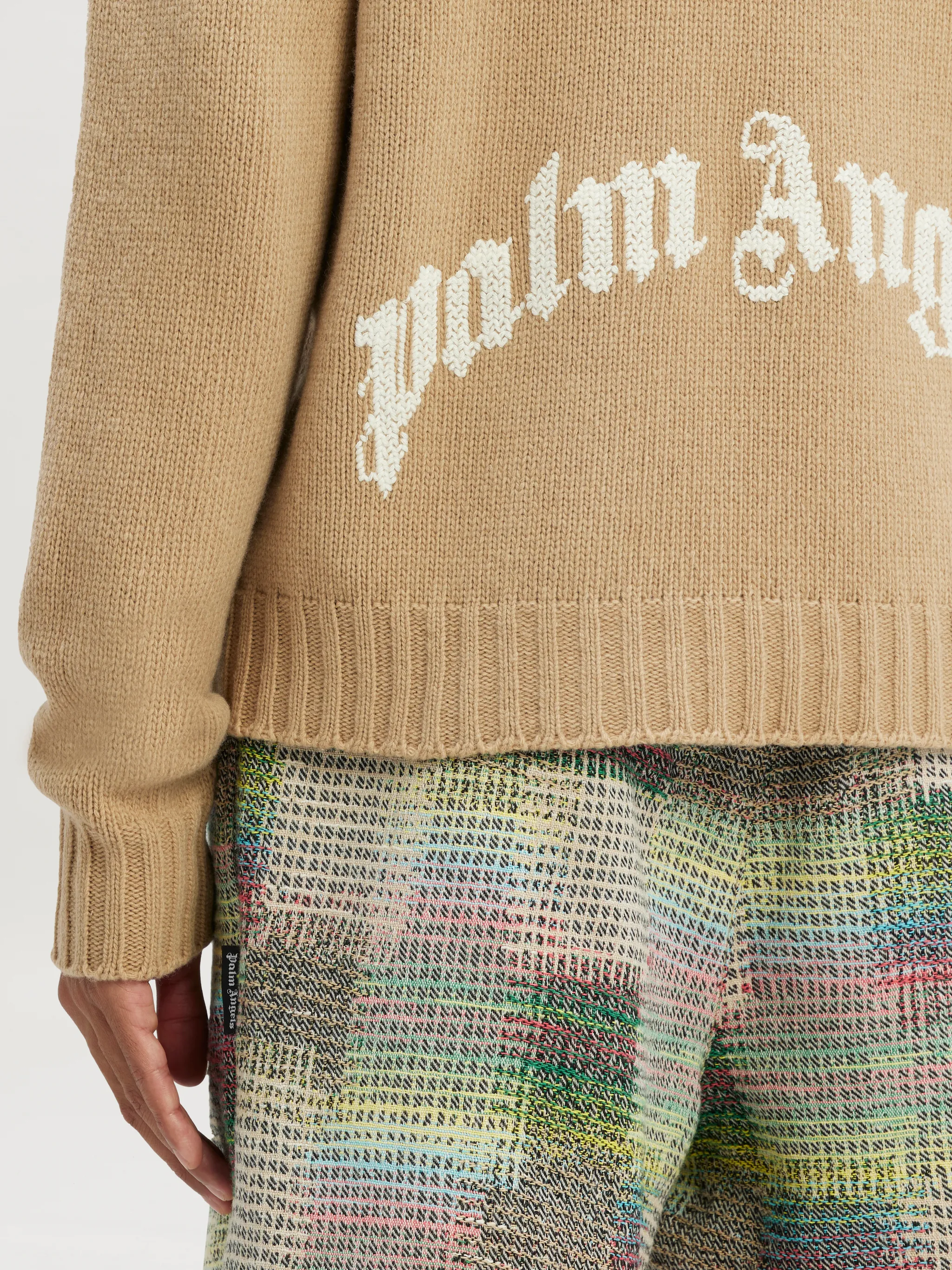 Curved Logo Sweater