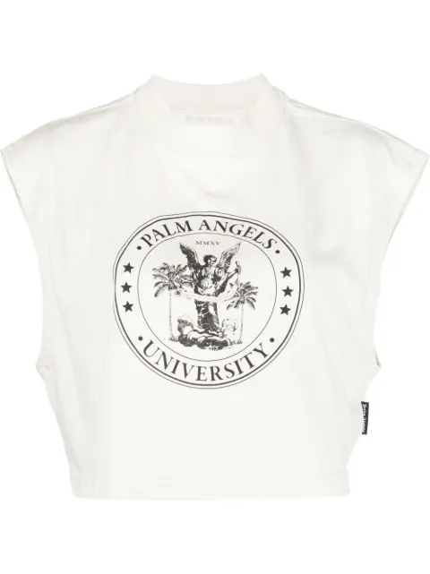 Palm Angels t-shirt à logo College imprimé