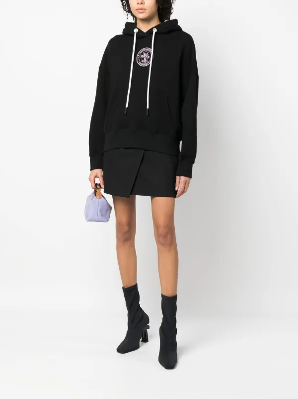 Palm Angels College パーカー | ブラック | FARFETCH JP