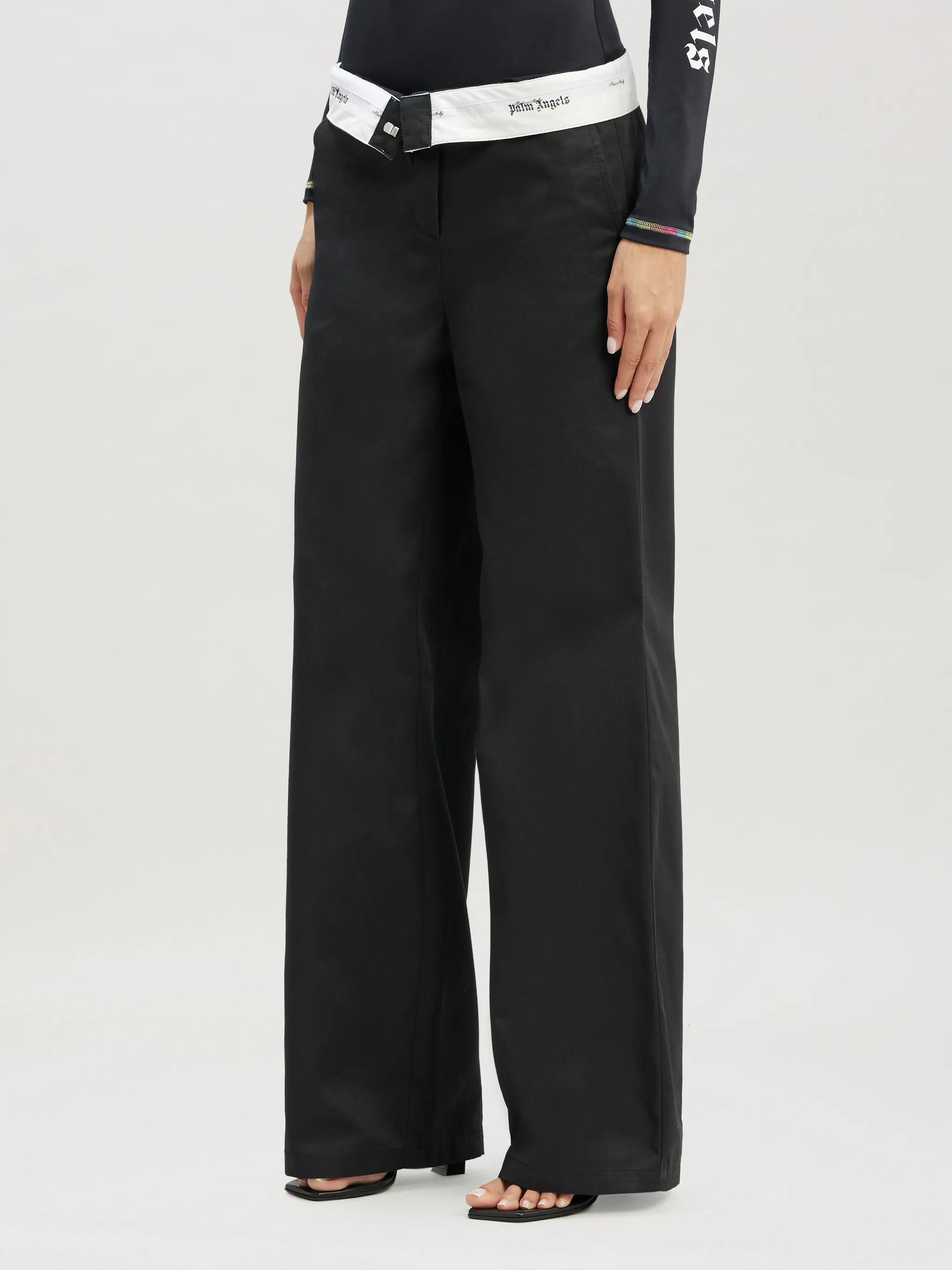 Reversed Waistband Chino Pants