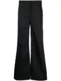Palm Angels reversed waistband trousers - Black